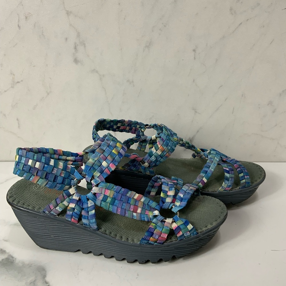 BERNIE MEV Wedge heel sandals